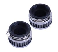 2pcs 52-58mm Carb Air Filters w/ Clamp Fits Motorcycle Pit Dirt Bike Scooter ATV