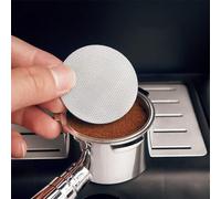 2pcs 58mm Puck Screen 316 Steel Flat per espresso Filter 2pcs(2pcs 58mm) | Flat face design, even water flow, reduces splashes, 316 stainless steel, fits 58mm portafilters