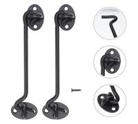 2Pcs 62 pollici moda bronzo vento gancio cabina cabina per finestra porta