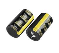 2Pcs 63V Capacitor Amplifier Electrolytic Capacitor 2000Hours 105 ℃ For Filter/Audio/Air Conditioner/HiFi/Power Capacitance NWPNLXEA(63V6800UF 25x50)