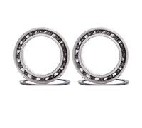 2PCS 6805 Cuscinetto In Ceramica Ibrido 25x37x7mm Staffe Inferiori Della Bicicletta Pezzi di Ricambio 6805RS Si3N4 Cuscinetti a Sfera Sostituzione