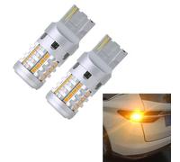 2pcs 7440 IC12-28V / 16.68W / 1.39A Car 3020EMC-26 Indicatore di direzione a ten