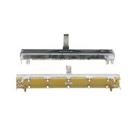 2PCS 75 millimetri Dritto Scorrevole Push-pull Potenziometro B10K A10K B50K B100K Mono Sintonia e Dimming Tavolo Pusher Maniglia Altezza 15mm(B50K)