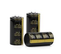 2Pcs 80V Capacitor Amplifier Electrolytic Capacitor 2000Hours 105 ℃ For Filter/Audio/Air Conditioner/HiFi/Power Capacitance CZAOINCU(80V3300UF 25x40)
