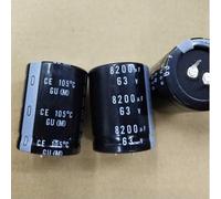 2PCS 8200UF 63V electrolytic capacitor 63V8200UF 35 * 50MM MQXFCZUX