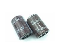 2Pcs 820uF 450V / 820uF 400V 450V820uF/ 400V820uF 30x50 30x60 35x40 35x45 35x50 35x60 Condensatore PSU a scatto Dispositivi elettronici (Color : 450v820uf 35x45 2pcs, Size : 1 UK)