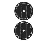 2Pcs 82mm Silicone Reel Tape Hub Adapter Spacer for Reel to Reel Sound Equipment