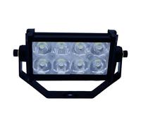 2pcs 8LED Lavoro Luce Barrette Pois Cialde Nebbia Lampada Per Jeepoffroad Guida
