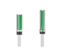 2Pcs 8MM 12MM Punta Dritta Lavorazione Del Legno Taglio a Filo Router Bit Cuscinetto Fresa per Legno Lavorazione Del Legno Artigianato Strumento di Potere Professionale