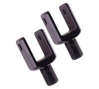 2pcs 8mm Motorcycle Shock Absorber Adapter Straight Fork End U-Type Universal