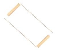 2Pcs 99.9% Rame Divining Rowsing Rods Metal Detector Per Acque Tesoro Trovare Strumenti Con Manico In Legno Rame Aste di Sondaggio