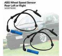 2pcs ABS Wheel Speed Sensor Rear Left&Right per BMW E53 X5 00-06 34526756380 Y0