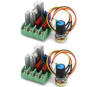 2Pcs AC 110V-220V/25A 2000W SCR Precablato Modulo Regolatore Tensione Elettronic