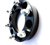 2PCS Accessori Auto Mozzo Ruota Spacer Adattatore Per Per Sequoia Per Tundra 2008-2016 rondella(Nero)