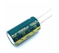 2pcs ad alta frequenza a bassa impedenza 35V 10000UF 18 * 35MM condensatore elettrolitico in alluminio 10000uf 35v 35V10000UF Elementi di accumulo di energia