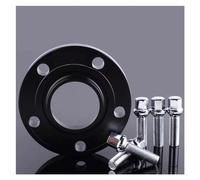 2PCS Adattatori Distanziali Ruota PCD 5x112 66.6 Forgiato 7075 Alluminio Nero Auto Guarnizione Pneumatico Flangia Del Pneumatico Per BMW Distanziali ruote(15mm)