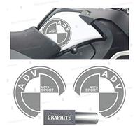 2pcs Adesivi Fianco Serbatoio compatibile con R1200GS Adventure 2006-2013 R 1200 GS Motorrad Moto R1200 ADV (graphite)