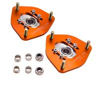 2pcs Adj. Front Coilover Camber Plates for Nissan S13 180SX 200SX 240SX