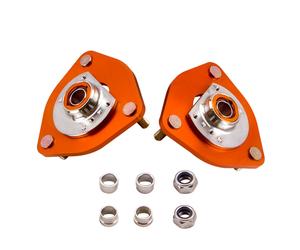 2pcs Adj. Front Coilover Camber Plates for Nissan S13 180SX 200SX 240SX