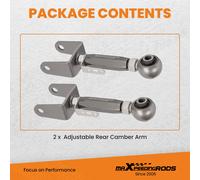 2PCS ADJUSTABLE REAR CAMBER CONTROL ARMS FOR TESLA MODEL 3 MODEL Y 2017+