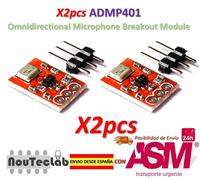 5pcs ADMP401 MEMS Omnidirectional Microphone Breakout Module Board