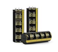 2Pcs Aduio Electrolytic Capacitor 25V100000UF 35x103mm 4Pin Volume Welding For Audio Hifi Amplifier High Frequency Low ICXLPMC