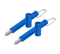 2Pcs Affilatore Scanalature Golf per U&V-Groove, Pulitore, Blu