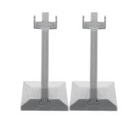 2pcs Aircraft Models Stand Airplane Decor Display Stand Plane Model Showing Stand