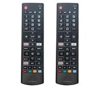 2Pcs AKB75675301 Sostituisci Telecomando adatto per LG TV AKB75675311 43UM74PLB 43UM739PLC 43UM71PLB 55UM7PLC 49UM74PLB 49UM739PLC 49UM71PLB 49UM717LB 49UM7PLA 43UM717LB 43UM7PLA 75UM7110PLB