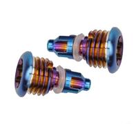 2pcs Alloy Brake Bleed Screws MT2 MT4 Black(Blue) | alloy material, includes 2 screws and O-rings, fits MT2 MT4 models, black finish
