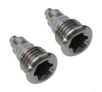 2pcs Alloy Brake Bleed Screws MT2 MT4 Black(Titanium) | alloy material, includes 2 screws and O-rings, fits MT2 MT4 models, black finish
