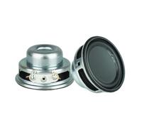 2Pcs Altoparlanti 3W 4Ohm 36mm Forma Rotonda Ricambio Altoparlante Full Range Gomma Laterali Altoparlanti