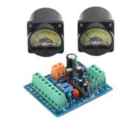 2pcs Analogico Vu Meter Panel Kit Con Driver Board E Filamento Retroilluminazione Per Livello Audio Test Decibel Display System