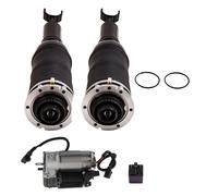 2pcs Anteriore Aria Sospensioni Ammortizzatore + Compressore for Audi A6 4B C5