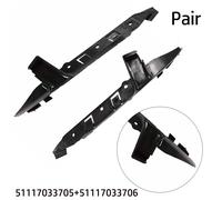 2pcs Anteriore Paraurti Supporto for 5 Serie E60/525i/528i/530i /535i /545i