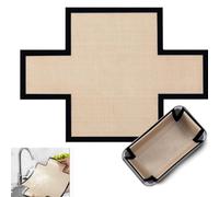 2pcs antiaderente e riutilizzabile pane Pan Liner, silicone pane pane Pan Li/ners, Silicone B/aking M/at, Silico/ne M/at, Baki/ng Ma/ts antiaderente SIL/Icone, Pan Line/r Bakin/g Ma/t per 9,5 X 5
