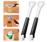 2pcs Apriscatole Professionale Multifunzione Apri Barattolo Apribarattoli Manuale-Un Buon Aiuto per Aprire le Lattine