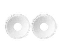 2Pcs Argento Infermieristica Cup Pad Capezzolo Guardia Allattamento Latte Al Seno Resistente A Perdita Seno per Madre Argento Cup Pad
