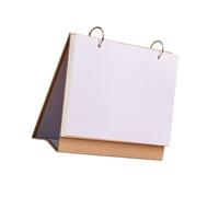 2Pcs Art Paper Calendar Includes 13 White Pages Creative Scrapbook Supplies for Art Photo Project Making Scrapbook Desk Calendar