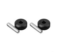 2pcs Aspirapolvere Ruote Parti di Ricambio per Tineco Floor 3 S3 Breeze per IFLOOR Serie 3 Ruote Accessori per Aspirapolvere Base Supporto 13.5x12x6mm