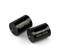 2Pcs Audio Capacitor MKP Audiophile Frequency-Divided Divider 400V 2.2uF 3.3uF 3.9uF 4.7uF 6.8uF 10uF For Audio MQXFCZUX(400V6.8UF)