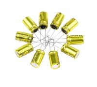 2Pcs Audio Capacitor MKP Frequency Divider Crossover HIFI Fever Electrolytic Capacitors 100V 1.5UF 2.2UF 3.3UF 4.7UF 6.8UF 10UF MQXFCZUX(100V10UF 13x25)