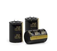 2Pcs Audio Electrolytic Capacitor 100V 1000UF 2200UF 3300UF 4700UF For Audio Hifi Amplifier High Frequency Low Speaker EKFBQBGW(100V15000 35x100 4P)