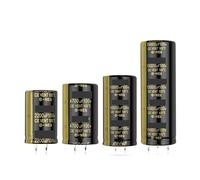 2Pcs Audio Electrolytic Capacitor 100V 1000UF 2200UF 3300UF 4700UF For Audio Hifi Amplifier High Frequency Low Speaker ICXLPMC(100V10000UF 35x70)