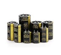2Pcs Audio Electrolytic Capacitor 25V 35V 63V 100V 200V 250V 400V 450V 6800UF 10000UF 22000UF For Hifi Amplifier Low ICXLPMC(200V330UF 22x30)