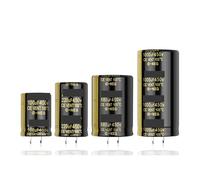 2Pcs Audio Electrolytic Capacitor 450V 100UF 150UF 180UF 330UF 470UF 820UF For Audio Hifi Amplifier High Frequency Low ICXLPMC(450V220UF 25x40)
