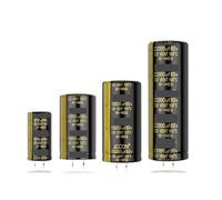2Pcs Audio Electrolytic Capacitor 80V 3300UF 4700UF 6800UF 10000UF For Audio Hifi Amplifier High Frequency Low Speaker ICXLPMC(80V15000UF 35x70)