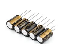2Pcs Audio Filter Electrolytic Capacitor For Audio Hifi Amplifier 25V 50V 100V 25UF 50UF 100UF 47UF 100UF 220UF 470UF 1000UF CZAOINCU(50V22UF 8x11.5)