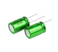 2Pcs Audio Filter Electrolytic Capacitor For Audio Hifi Amplifier ES/BP Coupling For Audio Hifi Amplifier 25UF 50UF 10UF 47UF AUOQKQUT(50V10UF 8x11.5)