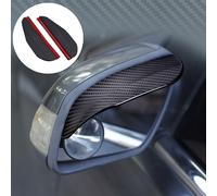 2PCS Auto Accessori Specchietto Retrovisore il Pioggia Stop Guida su Rainy Nera